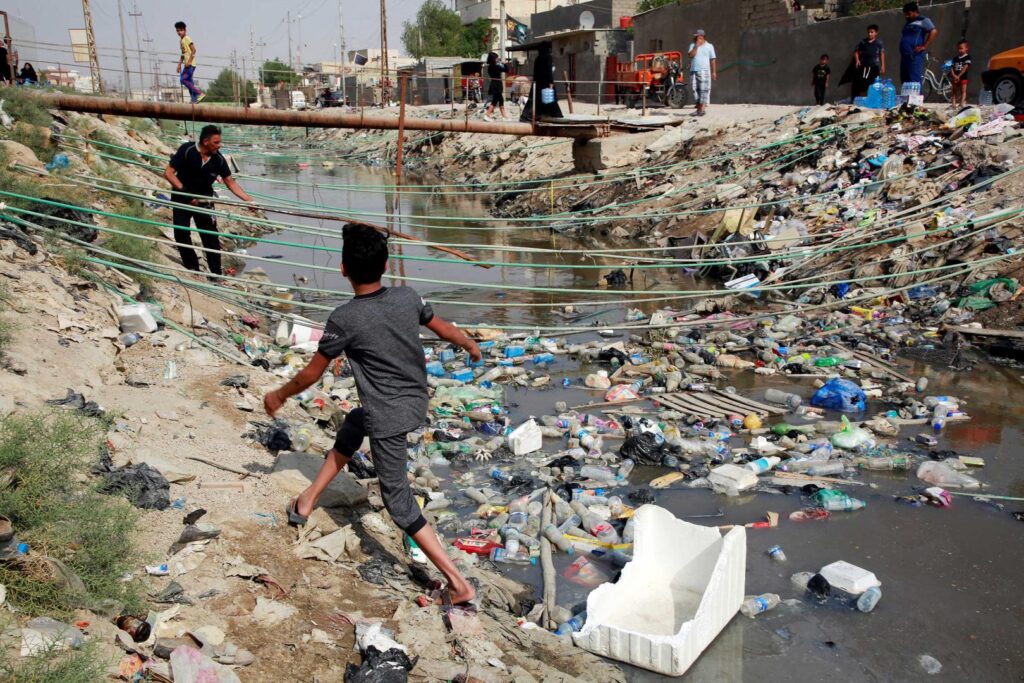 النفايات في العراق