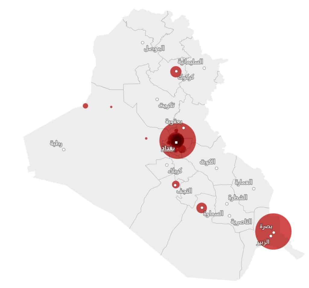 العشوائيات في عموم العراق