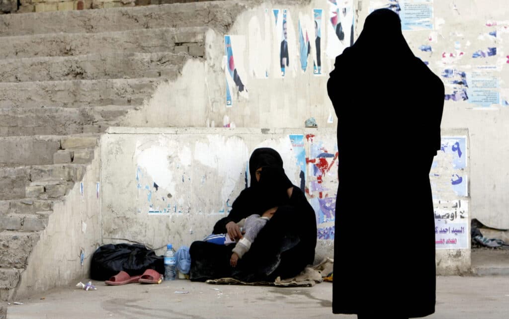 أنواع المتسولين في العراق
